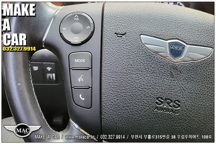 [ 신중동 내비매립 ] 제네시스BH(DIS1) 카나로Q 안드로이드올인원 장착 - 부천 메이크어카