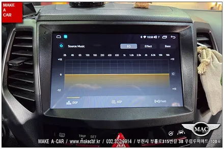 [ 상동 내비매립 ] 티볼리 카나로Q 안드로이드올인원 장착 - 부천 메이크어카