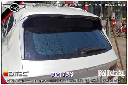 부천인천 열차단 신차썬팅 제네시스GV80 시공
