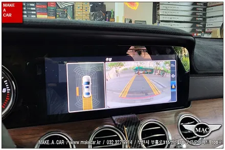 [ 신중동 네비매립 ] 벤츠 E-CLASS M2C 200 안드로이드 셋탑매립 - 부천 메이크어카