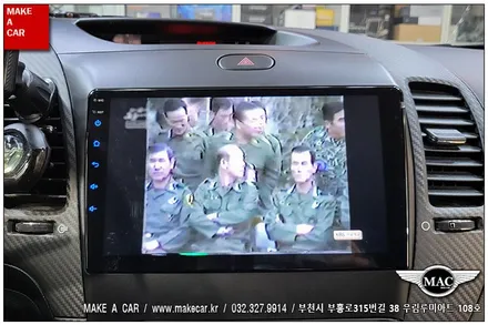 [ 상동 네비매립 ] K3 안드로이드올인원 장착 - 부천 메이크어카