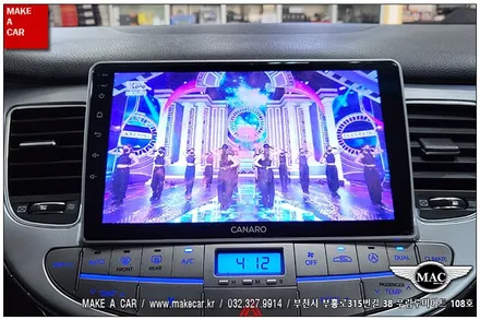 [ 신중동 내비매립 ] 제네시스BH (DIS1) 카나로Q 안드로이드올인원  장착 - 부천 메이크어카