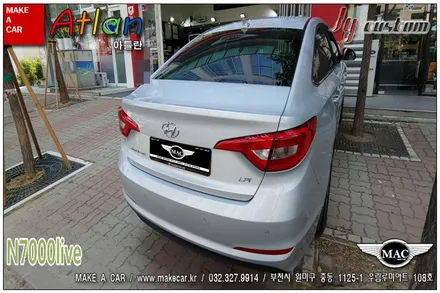 부천인천 네비매립 후방카메라 LF소나타 장착