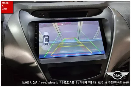 [ 부천 네비매립 ] 아반떼MD 안드로이드올인원 카나로Q 장착 - 부천 메이크어카
