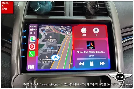 [ 신중동 네비매립 ] 말리부 안드로이드올인원 장착 - 부천 메이크어카