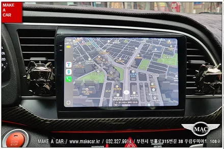 [ 중동 내비매립 ] 아반떼AD 카나로 알파프로 안드로이드올인원 장착 - 부천 메이크어카