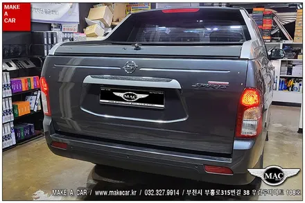 [ 신중동 내비매립 ] 코란도스포츠 안드로이드올인원 장착 - 부천 메이크어카