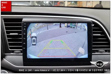 [ 상동 네비매립 ] 아반떼AD 카나로Q 안드로이드올인원 장착 - 부천 메이크어카