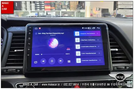 [ 부천 네비매립 ] 소나타 뉴라이즈 안드로이드올인원 카나로Q 장착 - 부천 메이크어카