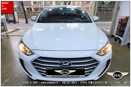 [ 상동 네비매립 ] 아반떼AD 카나로Q 안드로이드올인원 장착 - 부천 메이크어카