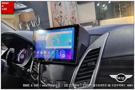 [ 신중동 네비매립 ] 뉴코란도C 안드로이드올인원 장착 - 부천 메이크어카