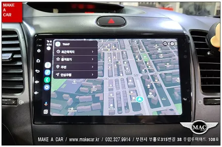 [ 상동 내비매립 ] K3 카나로X-PRO 안드로이드올인원 장착 - 부천 메이크어카