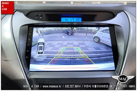[ 상동 네비매립 ] 아반떼MD 카나로Q 안드로이드올인원 장착 - 부천 메이크어카