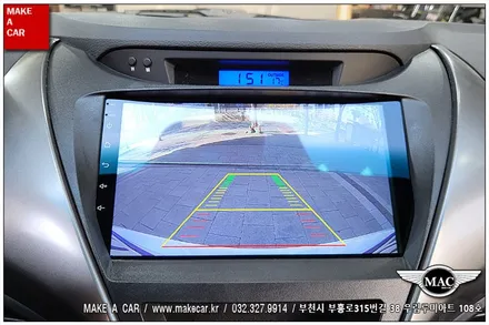 [ 상동 내비매립 ] 아반떼MD 카나로Q 안드로이드올인원 장착 - 부천 메이크어카