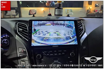 [ 부천 내비매립 ] i40 카나로Q 안드로이드올인원 장착 - 부천 메이크어카
