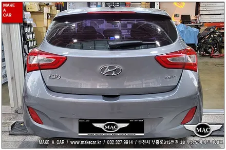 [ 신중동 네비매립 ] i30 GD 안드로이드올인원 카나로Q 장착 - 부천 메이크어카