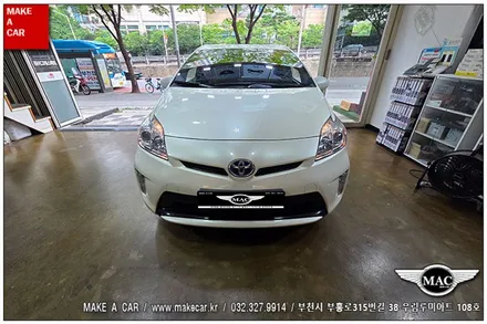 [ 신중동 내비매립 ] 도요타 프리우스(3세대) 카나로Q 안드로이드올인원 - 부천 메이크어카