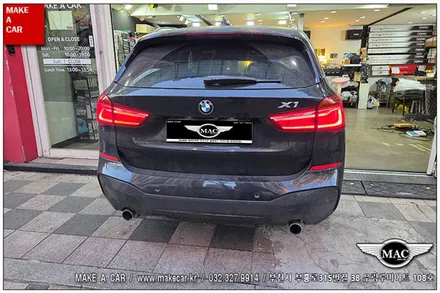 [ 중동 내비매립 ] BMW X1(F48)12.3인치 안드로이드올인원 장착 - 부천 메이크어카
