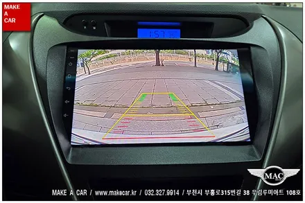 [ 신중동 내비매립 ] 아반떼MD 카나로 X-PLUS 안드로이드올인원 장착 - 부천 메이크어카