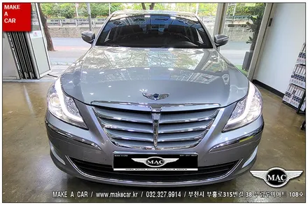 [ 신중동 내비매립 ] 제네시스BH (DIS1) 카나로Q 안드로이드올인원  장착 - 부천 메이크어카