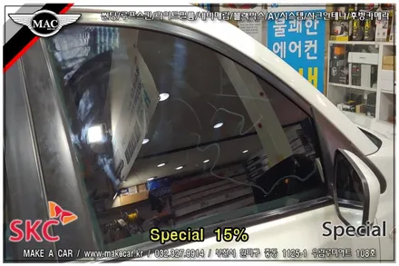 부천인천 SKC썬팅 QM5 시공