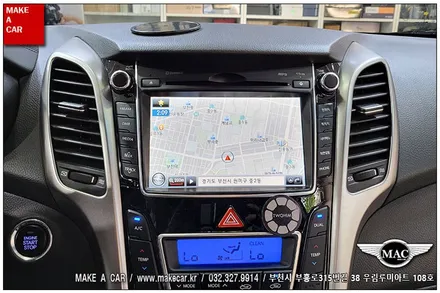 [ 신중동 네비매립 ] i30 GD 안드로이드올인원 카나로Q 장착 - 부천 메이크어카