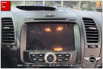 [ 상동 네비매립 ] K3 안드로이드올인원 카나로Q 장착 - 부천 메이크어카