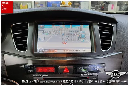[ 상동 내비매립 ] 구K7 카나로Q 안드로이드올인원 장착 - 부천 메이크어카