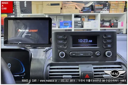 [ 부천 내비매립 ] 캐스퍼 카나로Q 안드로이드올인원 장착 - 부천 메이크어카