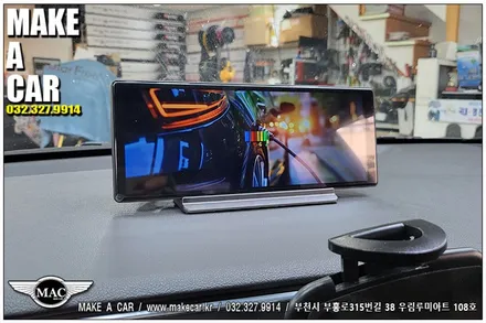[ 부천 모니터 ] 아반떼AD 안드로이드모니터 후방카메라 장착 - 부천 메이크어카