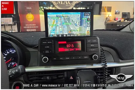 [ 신중동 내비매립 ] 더뉴모닝JA 카나로A10 안드로이드올인원 - 부천 메이크어카