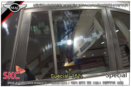 부천인천 SKC썬팅 QM5 시공