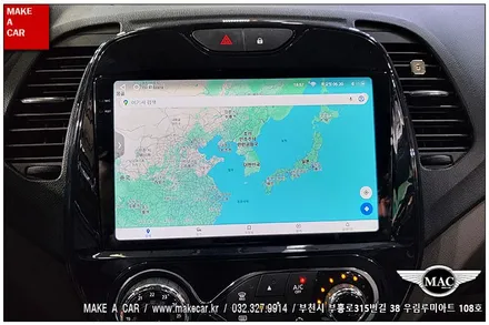 [ 상동 내비매립 ] QM3 TEYES CC3 안드로이드올인원 장착 - 부천 메이크어카