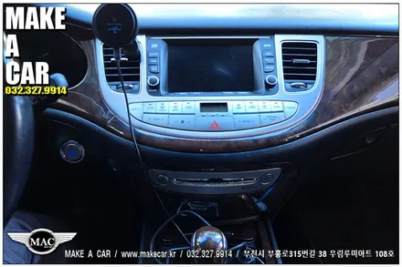 [ 중동 후방카메라 ] 제네시스BH 순정내비 순정후방카메라 사제카메라 개조장착 - 부천 메이크어카