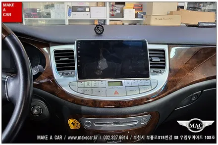 [ 부천인천 네비매립 ] 제네시스BH 카나로 X-PLUS 안드로이드올인원 - 부천 메이크어카