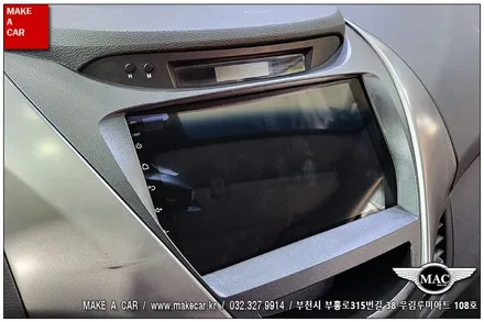 [ 상동 네비매립 ] 아반떼MD 카나로Q 안드로이드올인원 장착 - 부천 메이크어카