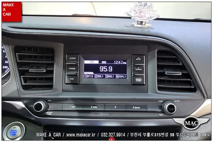 [ 상동 내비매립 ] 더뉴아반떼AD 카나로 X-PLUS 장착 - 부천 메이크어카