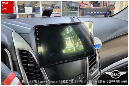 [ 상동 네비매립 ] 뉴코란도C 안드로이드올인원 카나로 X-PLUS 장착 - 부천 메이크어카