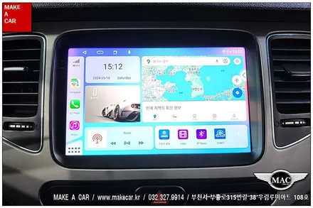 [ 부천 내비매립 ] 올뉴카렌스 안드로이드올인원 장착 - 부천 메이크어카
