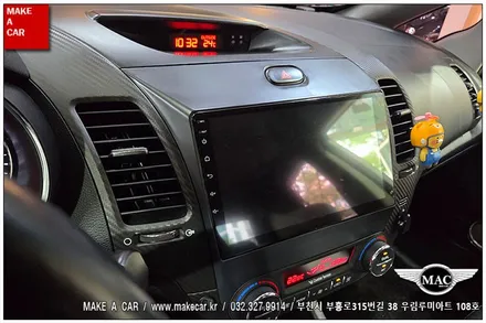 [ 부천 내비매립 ] K3 카인원프로 안드로이드올인원, 폰터스H3000 HUD 장착 - 부천 메이크어카