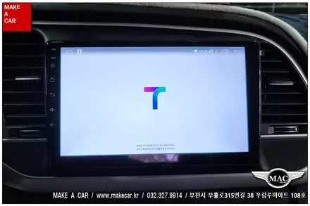 [ 중동 네비매립 ] 아반떼AD 카나로Q 안드로이드올인원 장착 - 부천 메이크어카