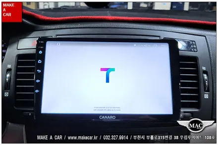 [ 중동 네비매립 ] 토스카 카나로Q 안드로이드올인원 장착 - 부천 메이크어카