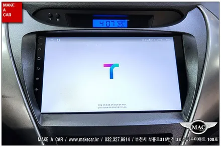 [ 상동 네비매립 ] 아반떼MD 카나로Q 안드로이드올인원 장착 - 부천 메이크어카