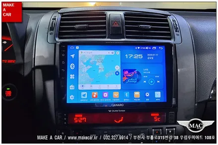 [ 부천 내비매립 ] 모하비 카나로Q 안드로이드올인원 장착 - 부천 메이크어카