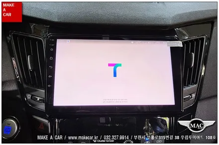 [ 상동 네비매립 ] YF소나타하이브리드 카나로 X-PRO 안드로이드올인원 장착 - 부천 메이크어카