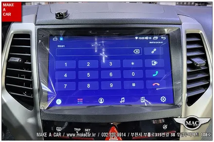 [ 중동 내비매립 ] 티볼리 카나로Q 안드로이드올인원 장착 - 부천 메이크어카