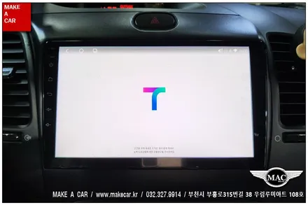 [ 상동 내비매립 ] K3 카나로X-PRO 안드로이드올인원 장착 - 부천 메이크어카