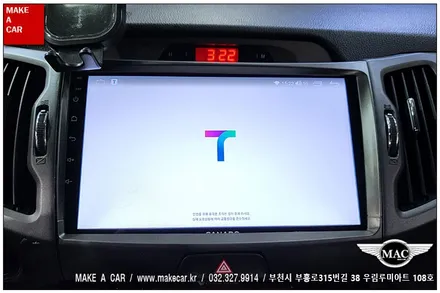 [ 부천 내비매립 ] 스포티지R 카나로Q 안드로이드올인원 장착 - 부천 메이크어카