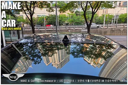 [ 부천 안테나 ] 제네시스DH(G80) 파손된 순정샤크안테나 교체 - 부천 메이크어카