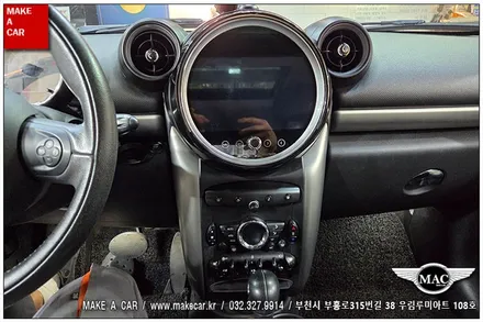 [ 중동 내비매립 ] 미니 컨트리맨(R60) 카인원 안드로이드올인원 장착 - 부천 메이크어카